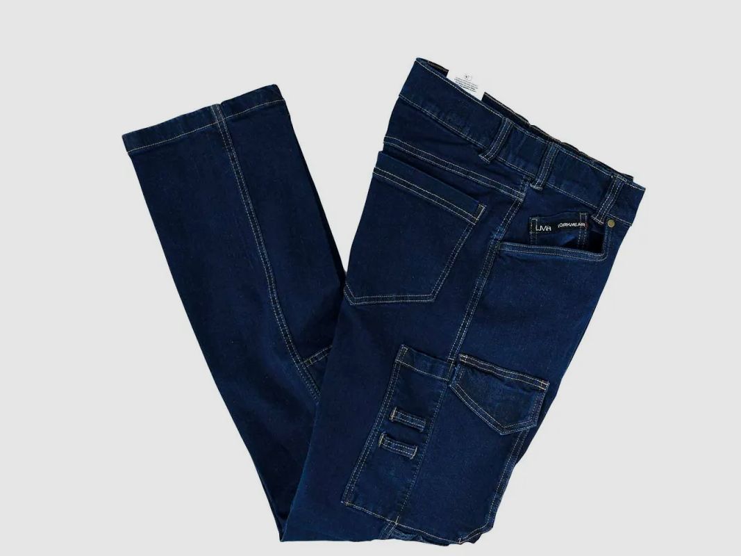Jean de travail LMA Work Stretch Denim 38 à 60, image 6 sur 16
