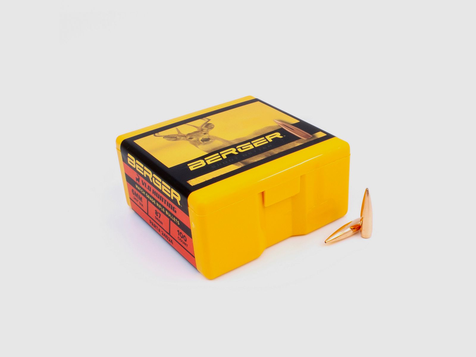 Berger Geschoss 6mm/.243 VLD Hunting 87GR 100 Stück