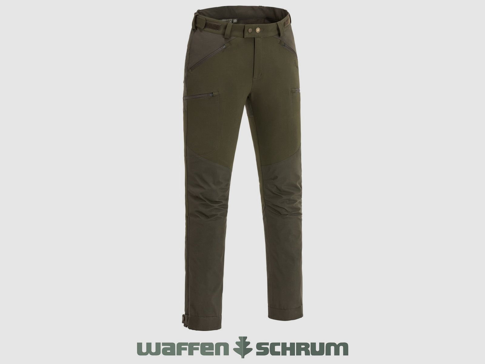 Pinewood Hose Brenton Darkoliv/Suede Brown