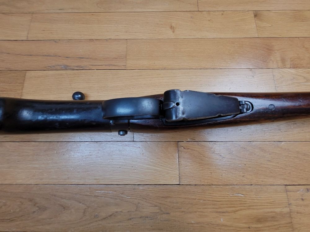 Uncommon rifle LEE ENFIELD MKIII star – Order from Siam of 1919 – Regiment of the Wild Tigers of King Rama VI – BSA manufacture from 1919 – Cal. 303 British – Very good barrel – Rare variant of the LEE Enfield in excellent condition, image 13 of 27