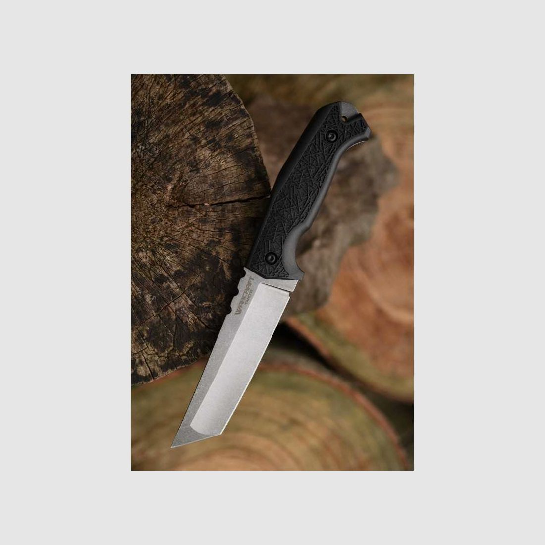 Cold Steel Medium Warcraft Tanto, Kampfmesser, Stonewash, 4034SS