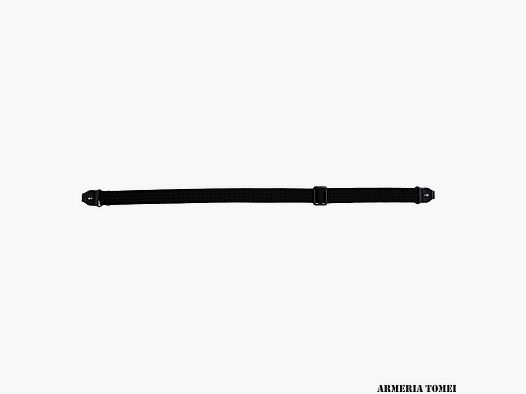 RADAR – BRETELLA IN NASTRO FISSO NERO LARGO 40MM
