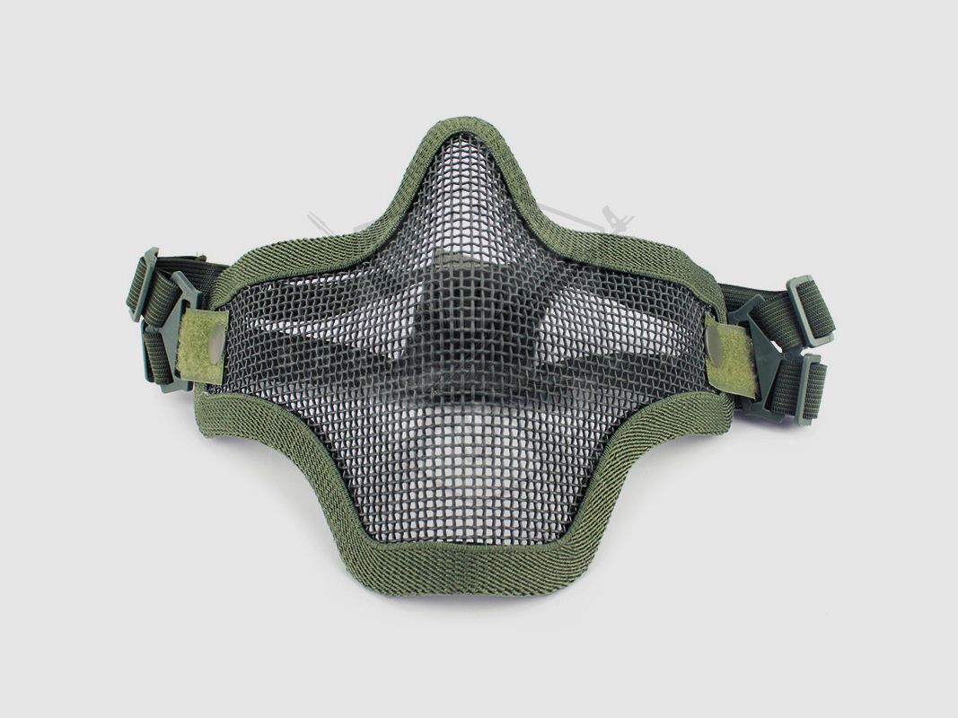 Basic Gittermaske Oliv