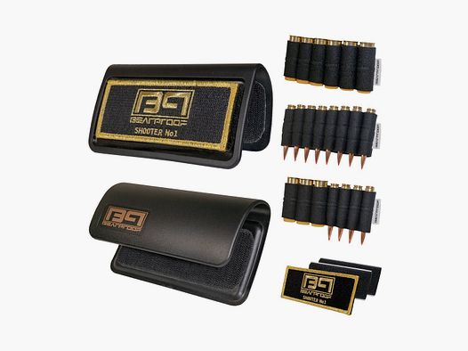 Bearproof Precision Schafterhöhung mit Patronenhalter - schwarz