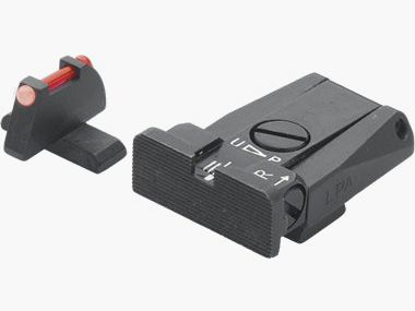 LPA SPR94BE7F Micrometer Vizier Set voor Beretta 92A1, M9A3 – Fiber Optic