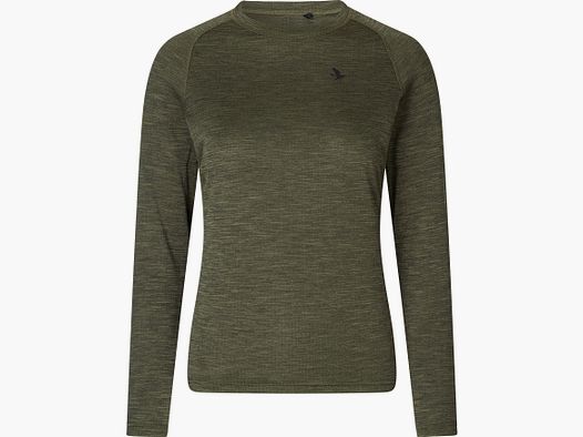 Seeland Active Camisa de Manga Larga para Mujer Verde Pino - M