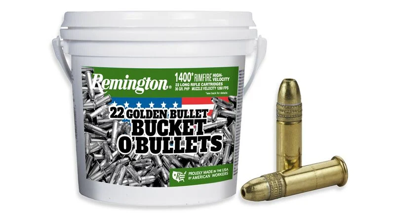 Remington Golden Bullet .22 LR 36GR BPHP 1400 cartucce, immagine 1 di 2