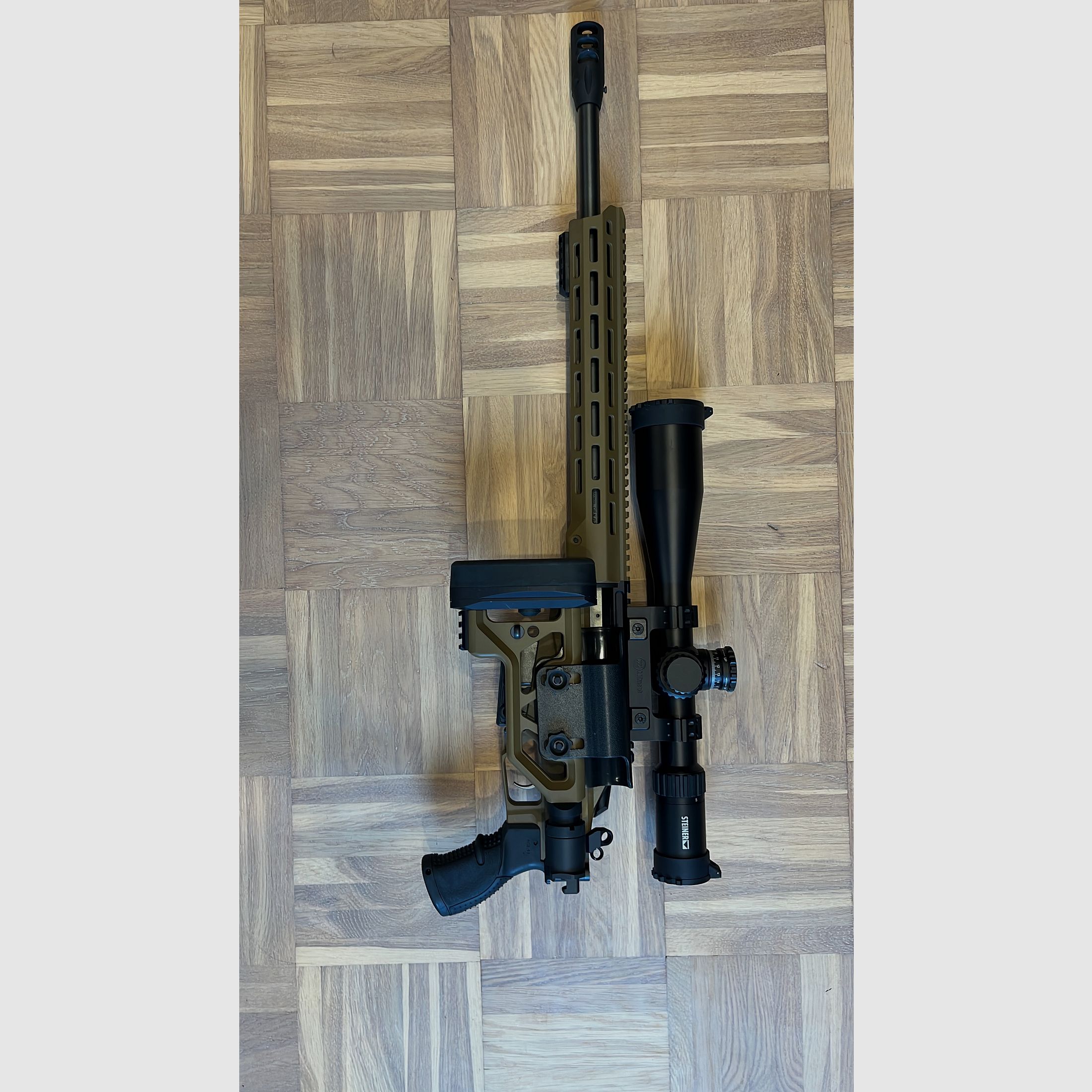 Tikka T3x TAC A1 Sand .308 Win avec Steiner M5Xi 5-25x56 MSR-2