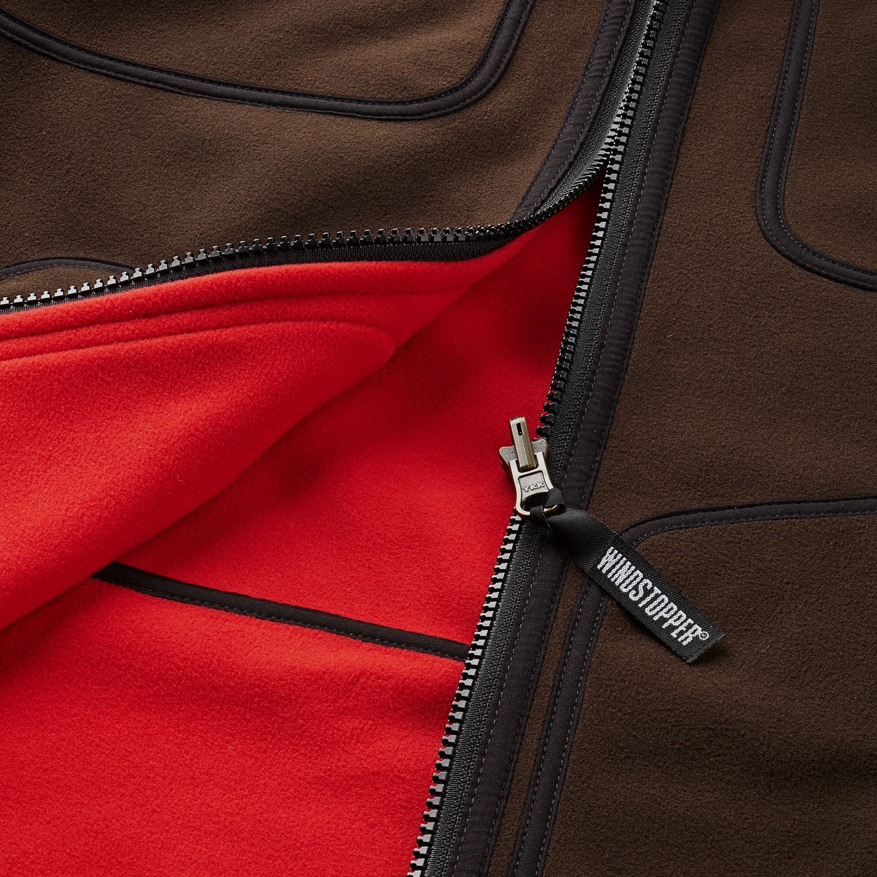 HÄRKILA Kamko Fleece Jacket brown/red, zdjęcie 7 z 8