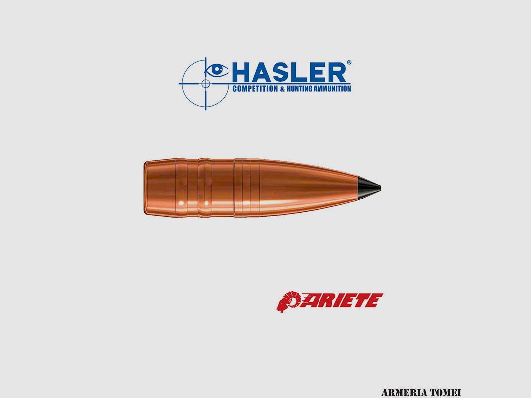 HASLER – OGIVE ARIETE CAL. 30 138 GRN CB 0.380 (50 PCS)
