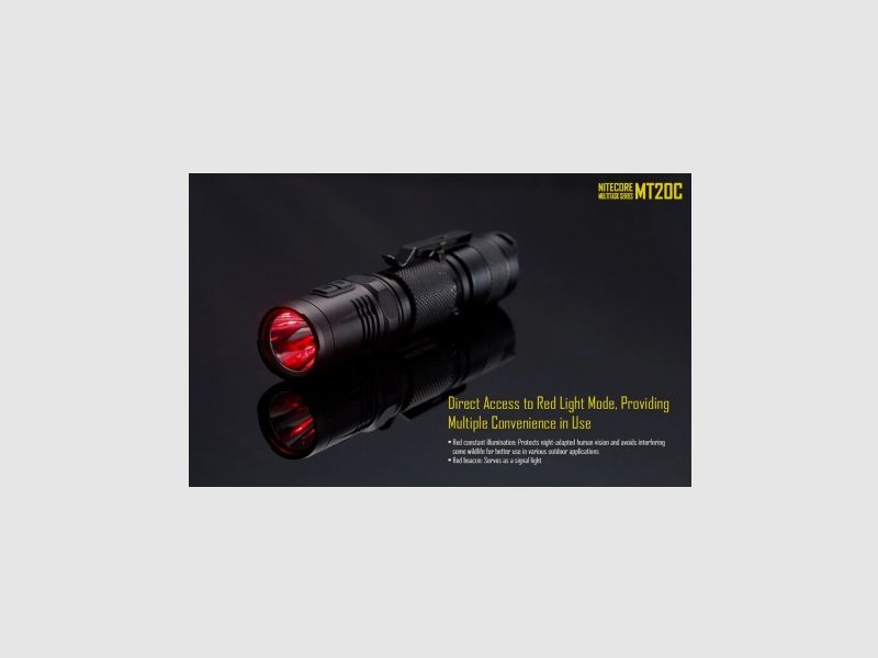 Linterna Nitecore MT20C 460 lúmenes, imagen 9 de 22