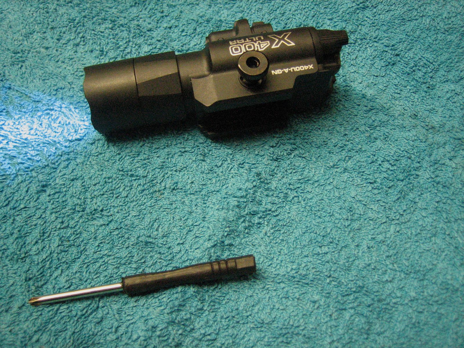Laser and flashlight in one for 22mm rail New