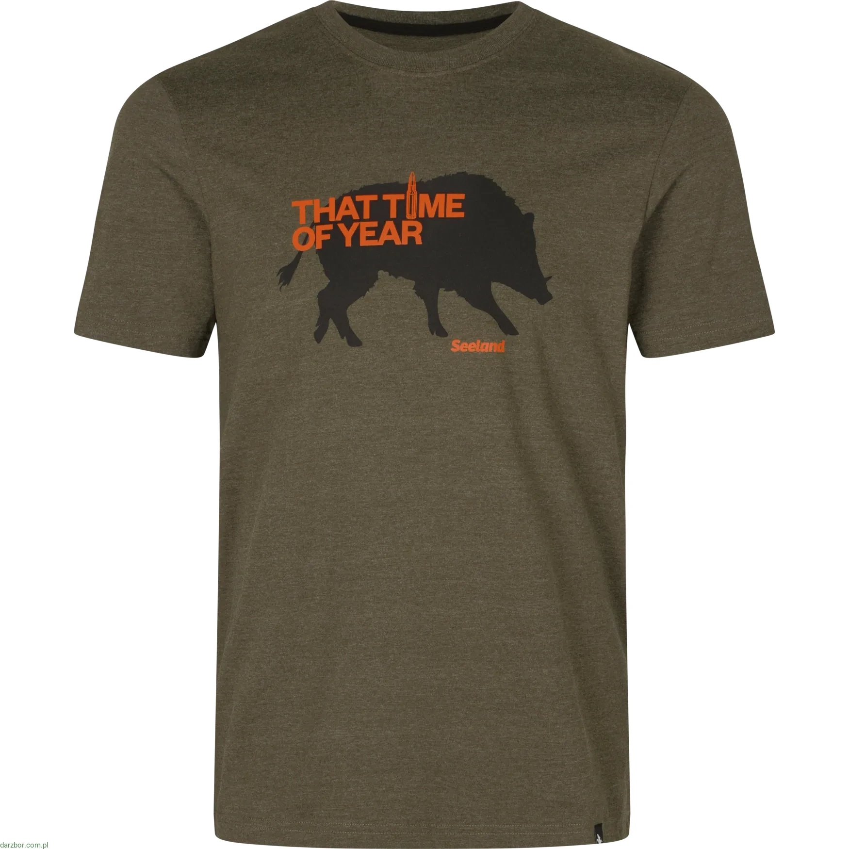 SEELAND That Time T-shirt Pine Green, afbeelding 1 van 5