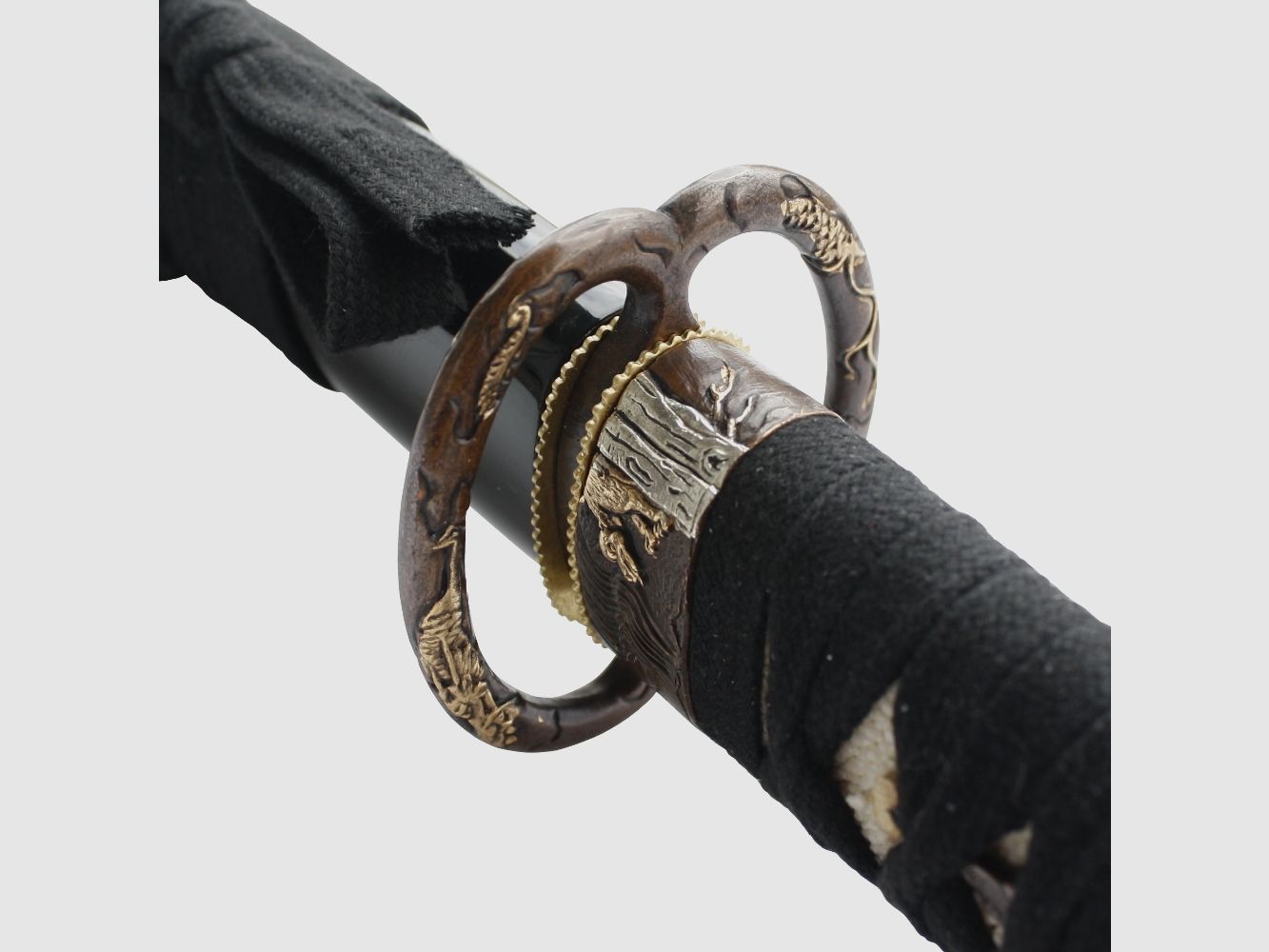 Samurai Schwert Musahi Kazara 8000 Lg Damast Katana John Lee