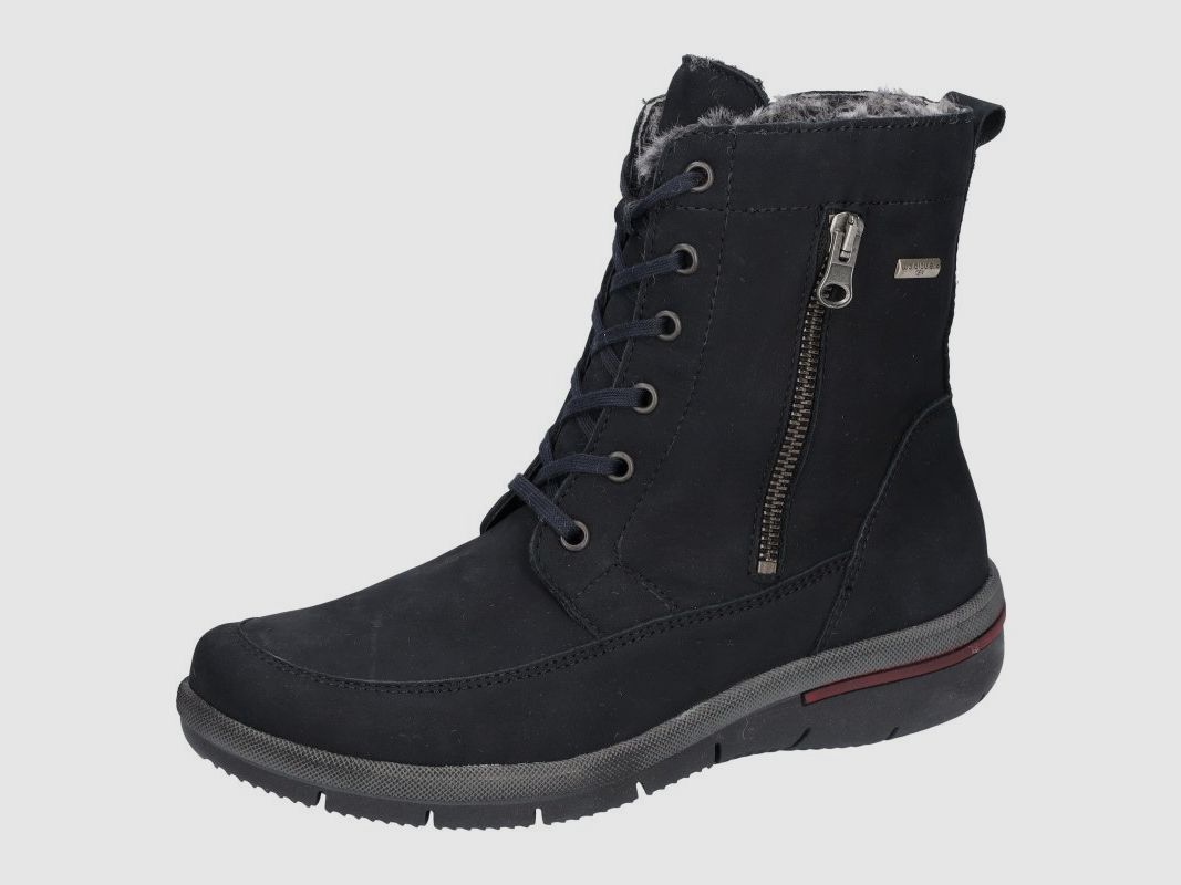 Waldläufer Damen Halbstiefel Hadessa Notte 5 UK - 38 EU