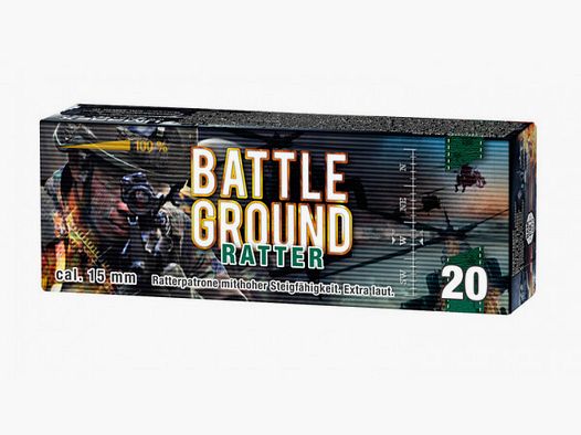 BATTLEGROUND RATTER - 15MM - 20 SHOTS