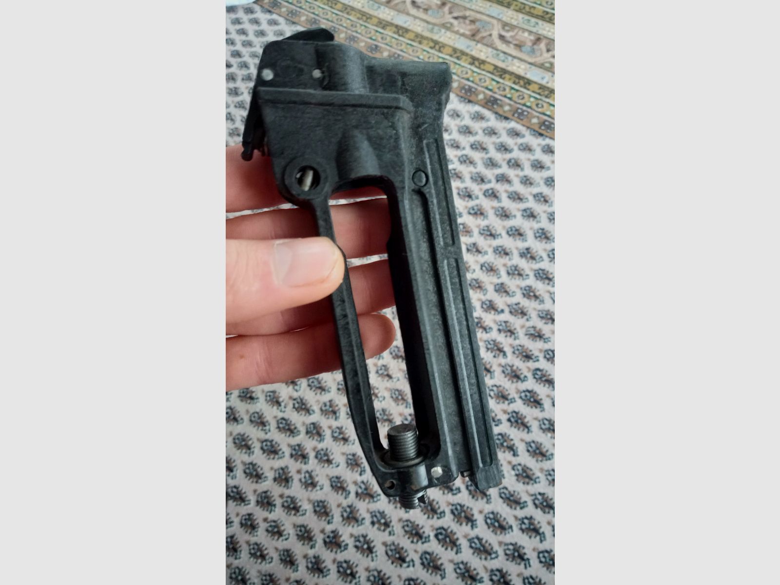 Vollstahl Co2 Yunker AKS-74u Deko von MWM Gillmann mit echten Teilen wahlweise mit Deko Plum   // AKSU Krinkov / russ-guns-de / 4,5mm BB