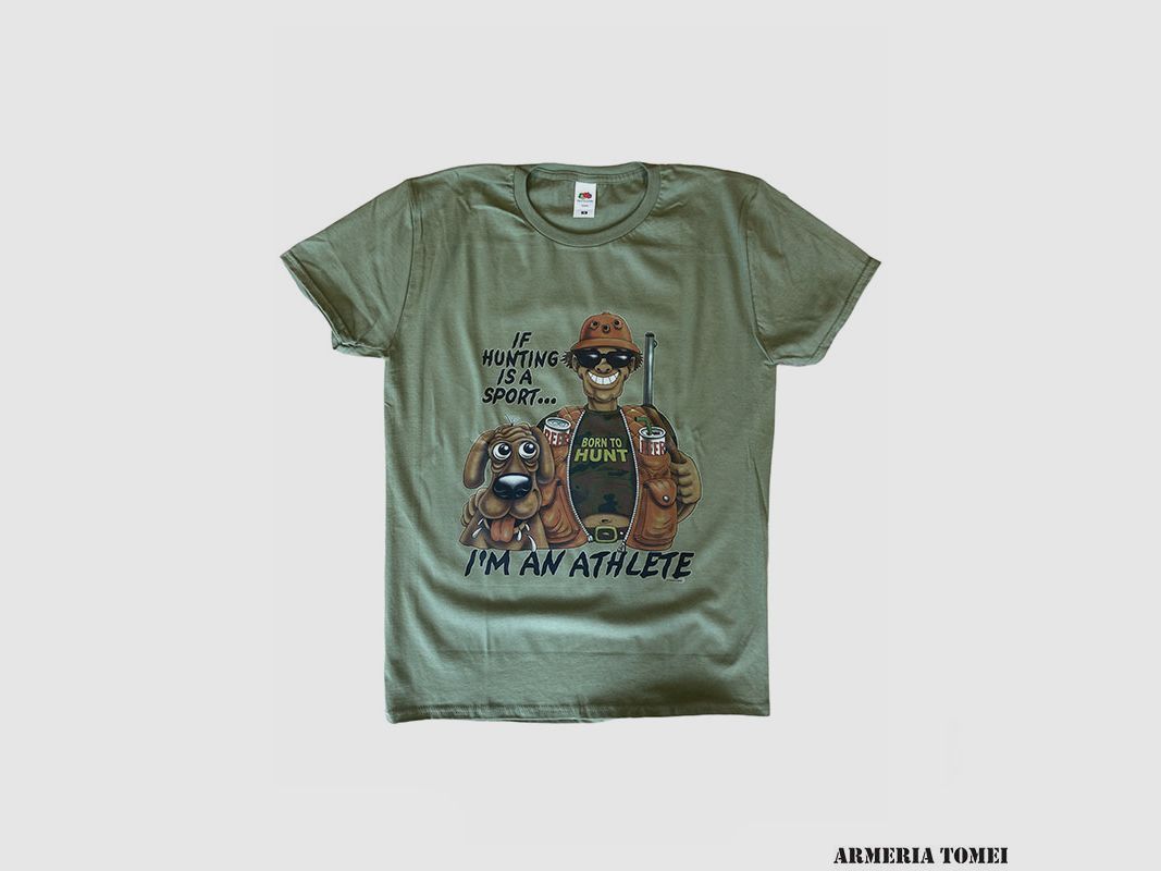 T-SHIRT – JAGD Grün