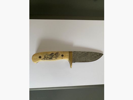 Jagdmesser Damast