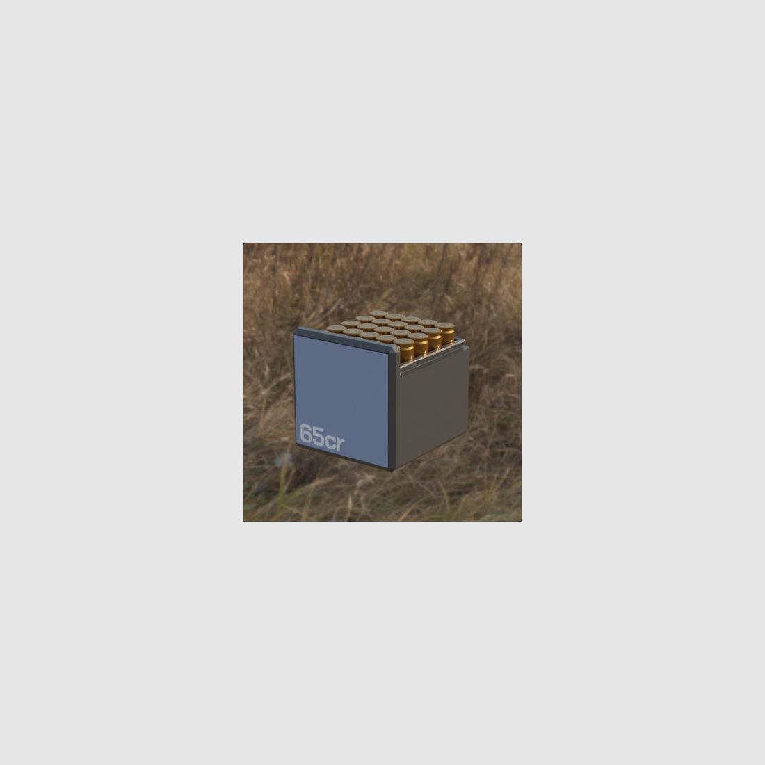 Filamelt Munitionsbox / 6.5 Creedmoor / ‘Schiebedeckel’ / Patronenbox, Ammo Box