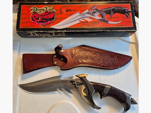 Gil Hibben Dragon Lord 1996 Edition UC898-E CUSTOM DESIGN SERIES