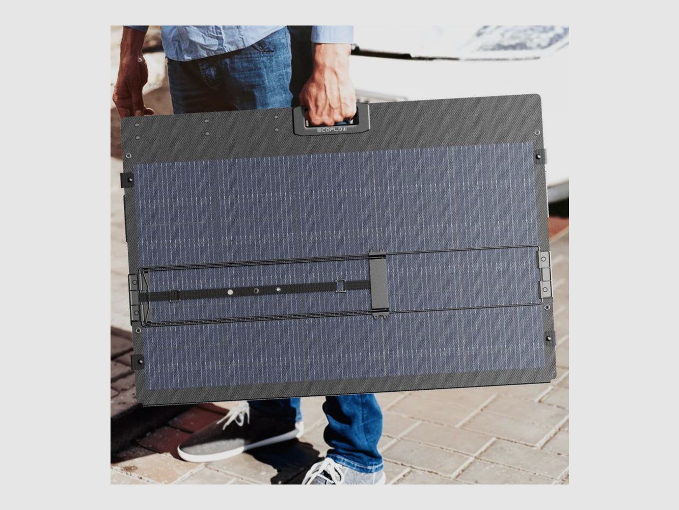 EcoFlow Tragbares Solarpanel 400W Bifacial - Ultra-leichtes Outdoor-Energie, Bild 4 von 5
