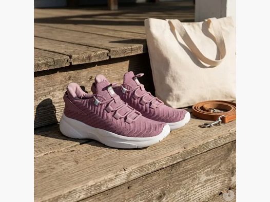 Light and comfortable women's sneakers in pink – Sizes 36 to 41
