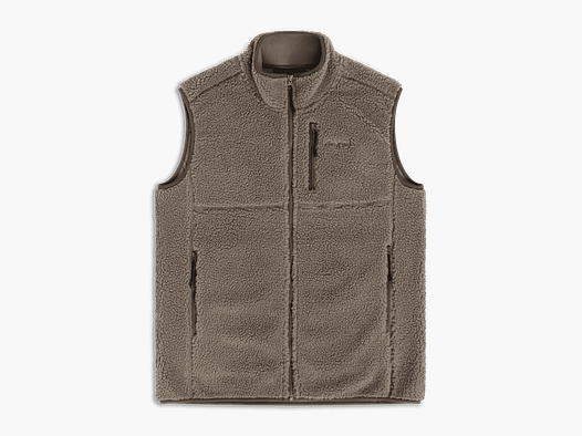 Bergans Lunnan Pile Fleece Chaleco Hombre Rock Taupe L
