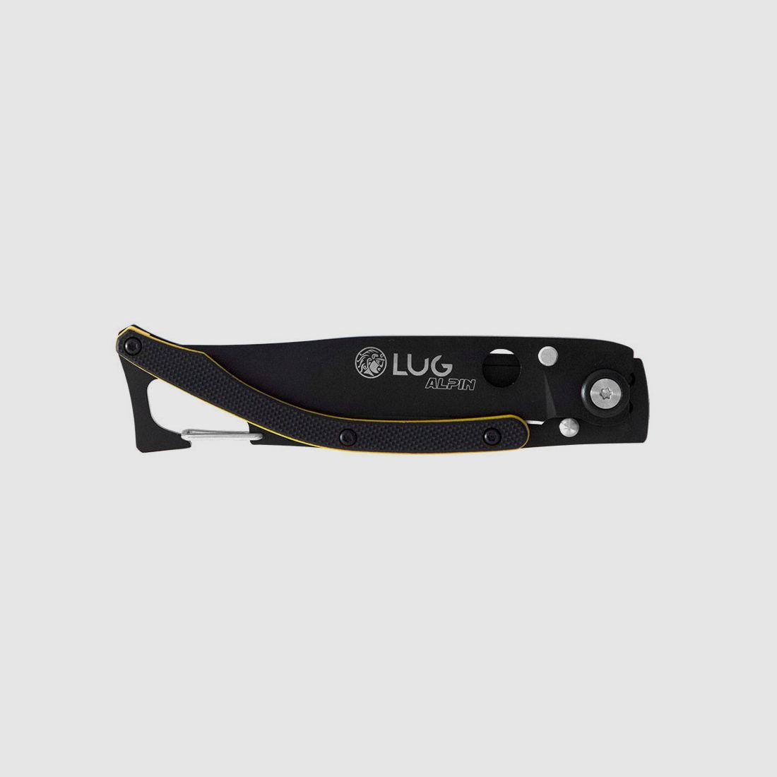 Lug SP1T Mes zwart/geel 8 cm, afbeelding 4 van 4