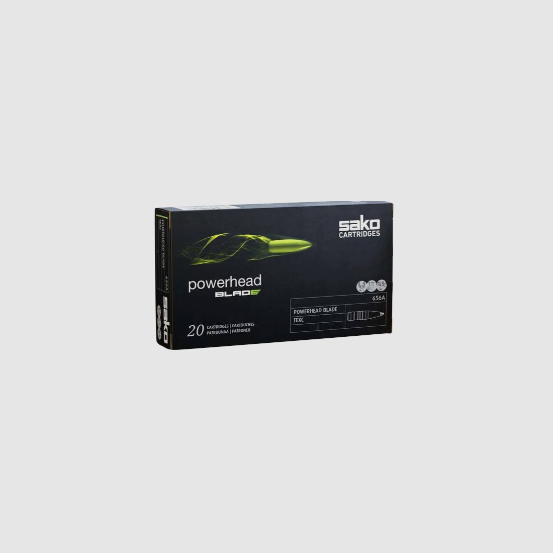 SAKO LTD – Metalen Patronen – BLADE 80GR
