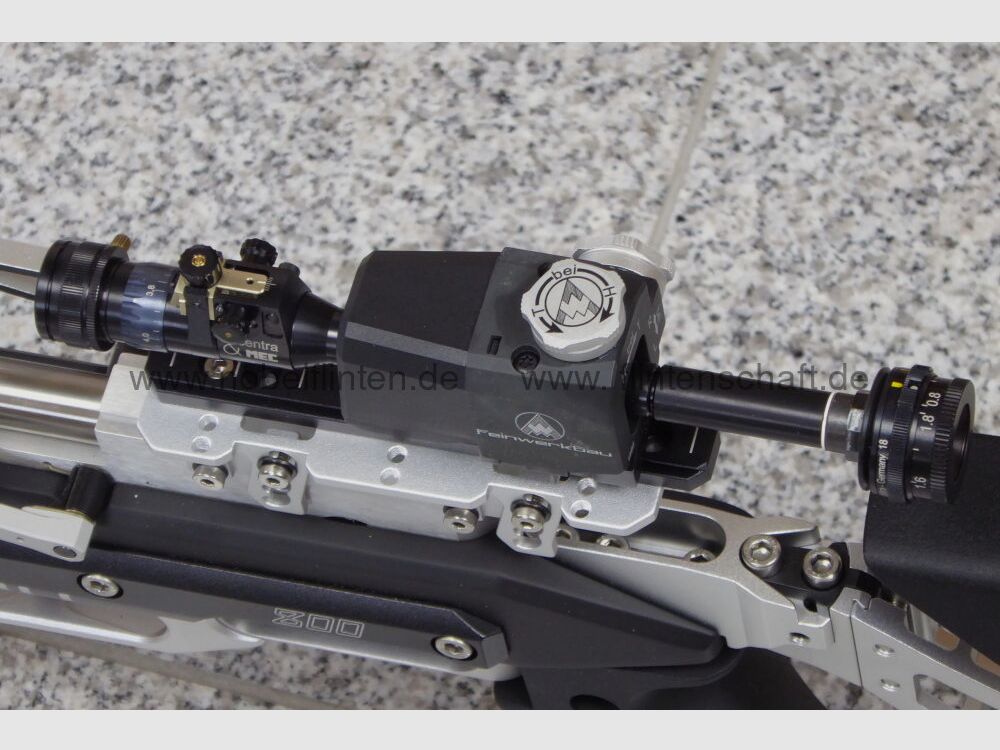 Feinwerkbau 800 X Alu Aufgelegtschießen, Rechtsausführung, Griff Größe L