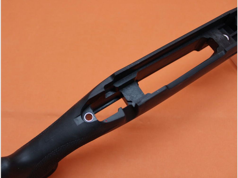 HOGUE Howa 1500 : Hogue Overmolded Schaft schwarz Long Action - Heavy Barrel - Pillar Bed Block