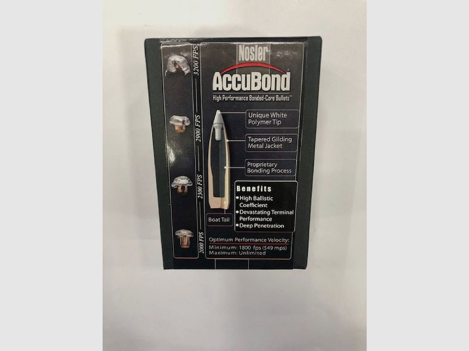 NOSLER ACCUBOND GESCHOSSE Kal. 30 GR 165, Bild 2 von 3