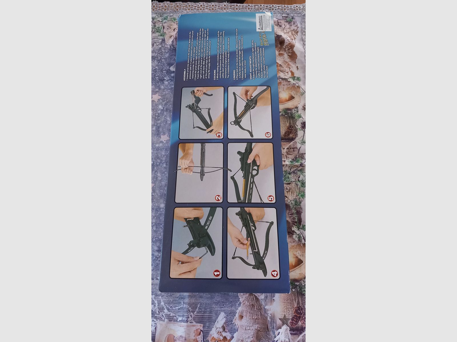 Juego de ballesta de pistola Cobra k