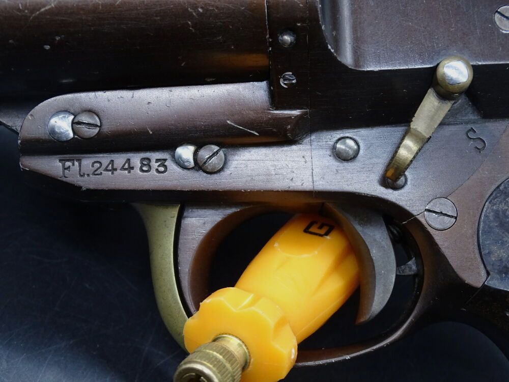 Emil Eckoldt EcKo Pistola a doppia canna L Luftwaffe 1941 Calibro 4 Pistola a doppia canna