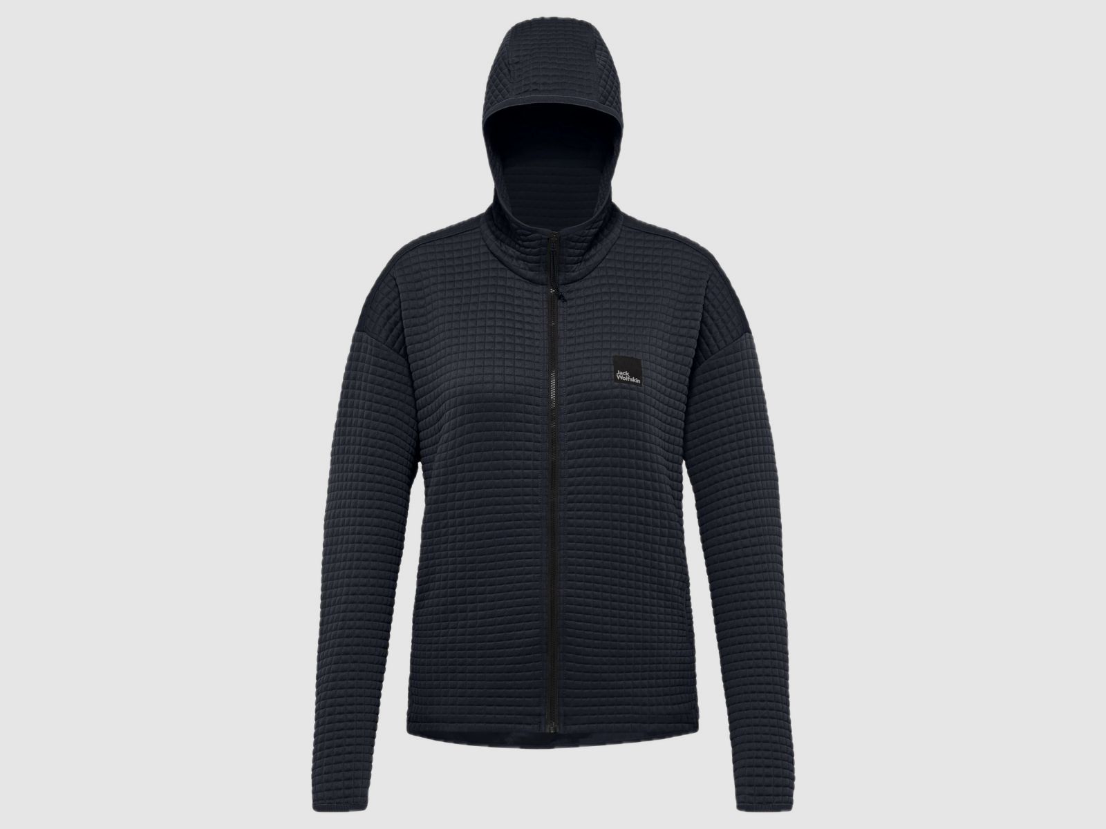 JACK WOLFSKIN Mogari Hooded Fz W Dark Navy
