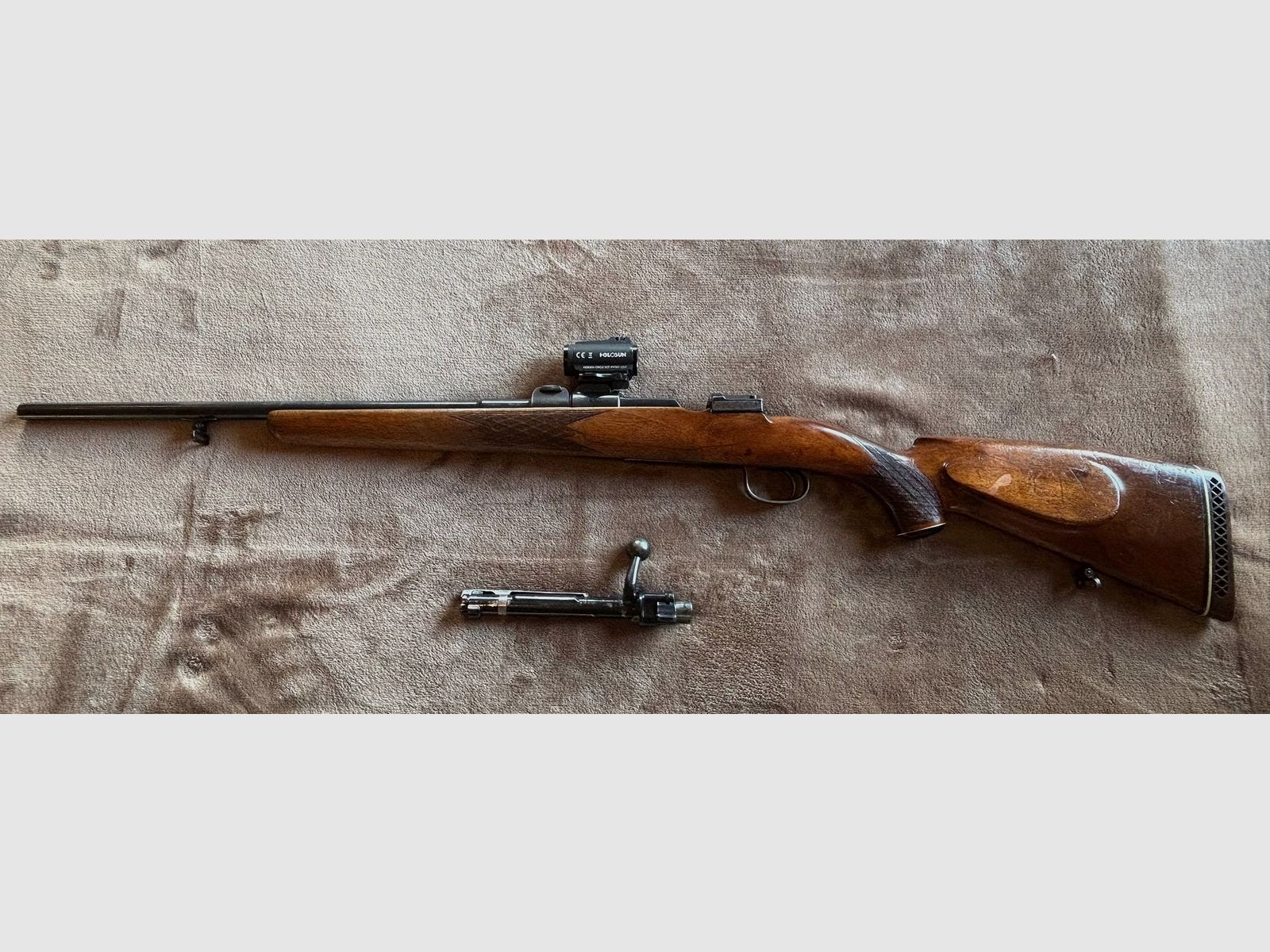Mauser 98 Drückjagd/Nachsuche 7x64 Aimpoint Holosun Tolle Kombi Rarität!
