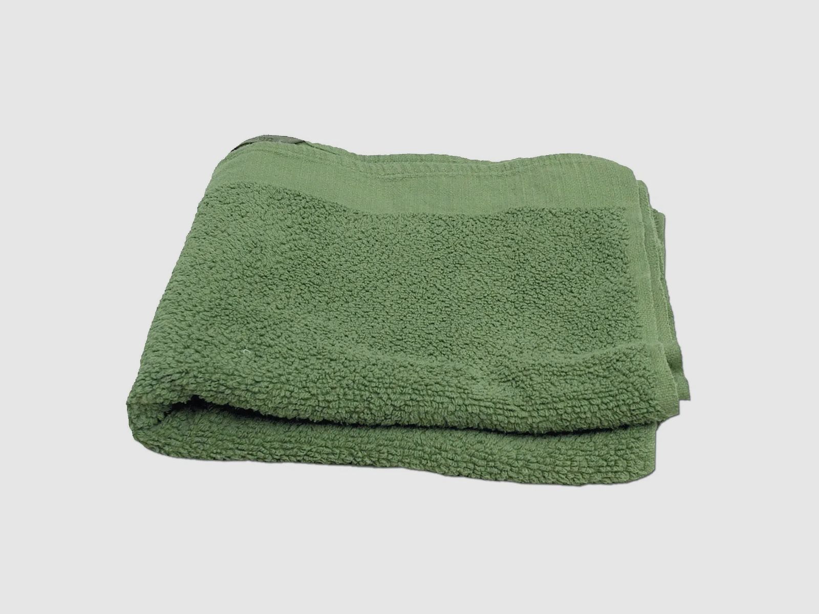 Bundeswehr Original BW Handtuch oliv gebraucht