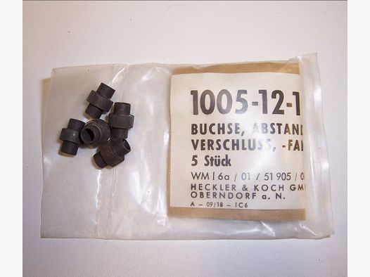 Socket, spacer roll, closure, catch lever NEW for G3 H&K Heckler and Koch GmbH Oberndorf a.N.