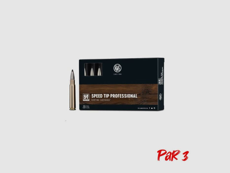 Cartuchos RWS Speed Tip Pro - Cal. 6.5x57 JS, imagen 2 de 3