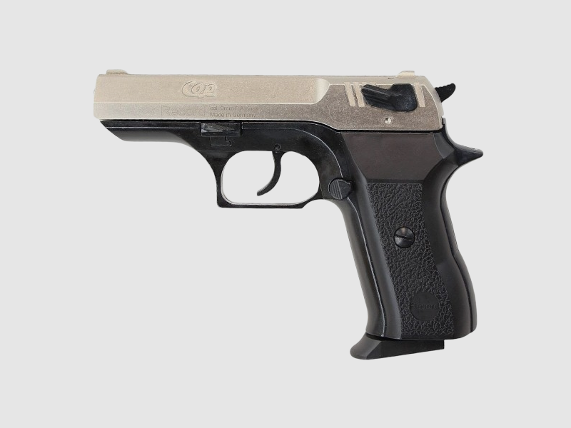 Record COP bicolor pistola de fogueo 9mm PAK