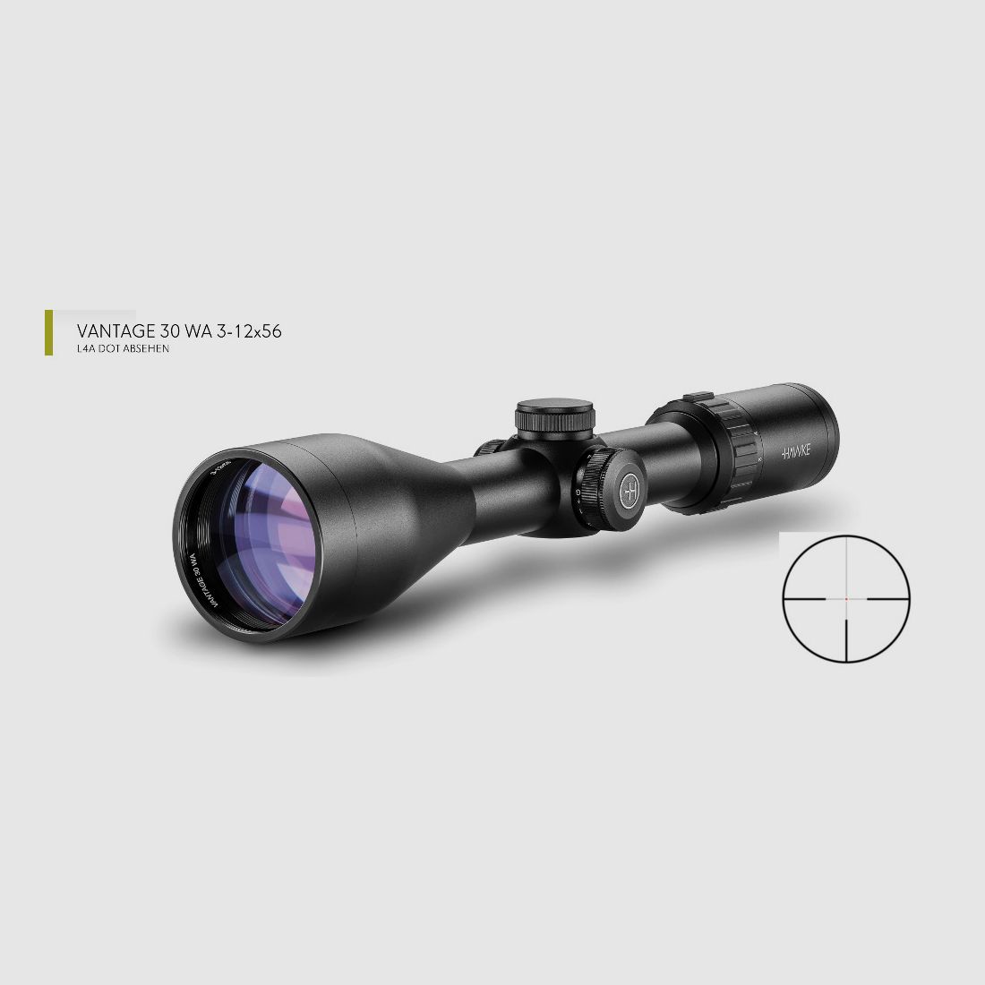 Pacchetto completo Brenner: BR20 L.E. (noce, schienale del calcio regolabile) con Hawke 3-12x56