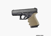 HOGUE – AGARRE DE GOMA X GLOCK 19 GEN 1/2/5 -FDE
