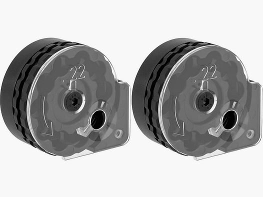 JTS Airguns Magazine JTS Polymer 2-Pack — 6.35 mm (.25)