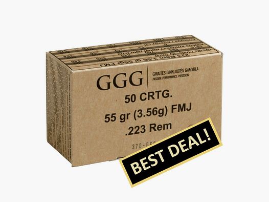 GGG .223 Rem. Vlm BT 3,6g/55grs.
