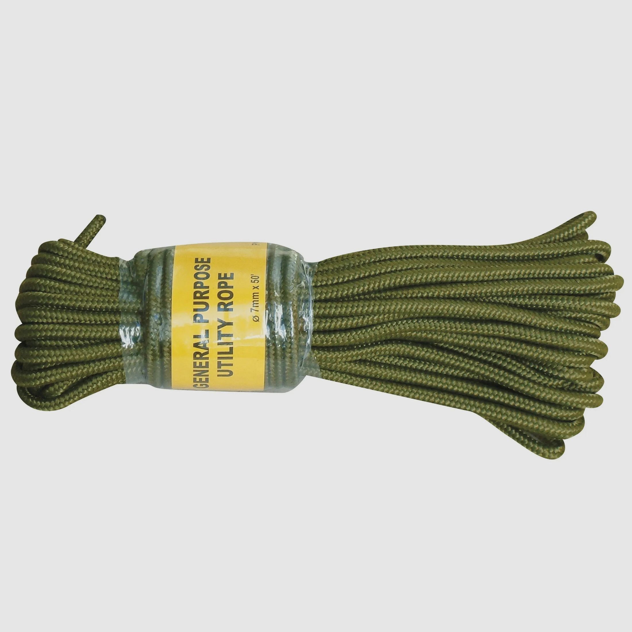 Mil-Tec Kommandoseil oliv 7 mm