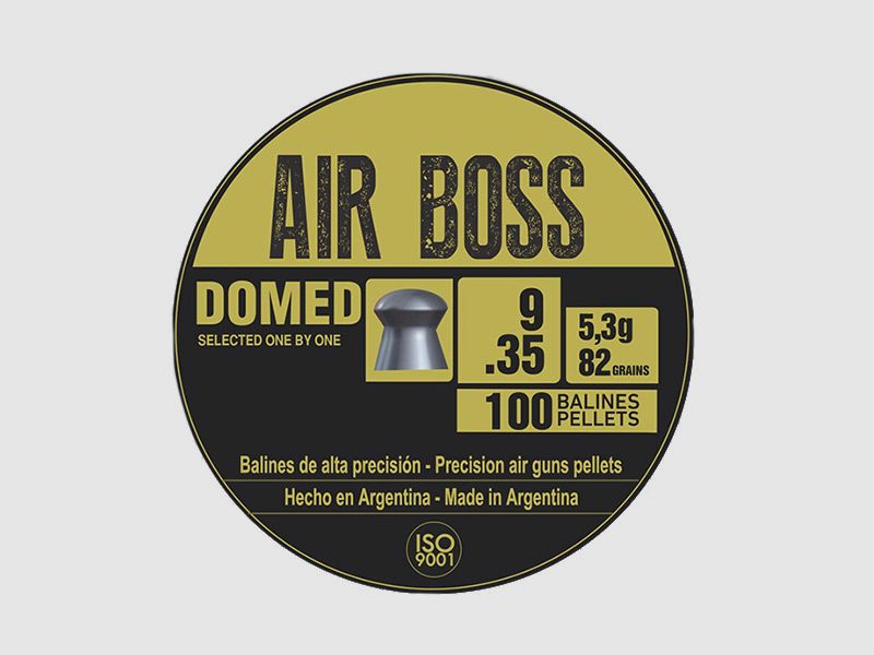 Rundkopf Diabolos Apolo Air Boss Domed Kaliber 9 mm 5,3 g glatt 100 StĂĽck
