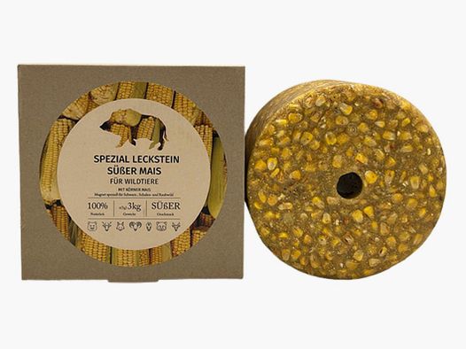 Wildlutscher Spezial Leckstein Süßer Mais 3 kg