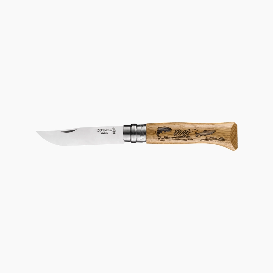 Opinel Zakmes Gegraveerd Handvat, afbeelding 3 van 6