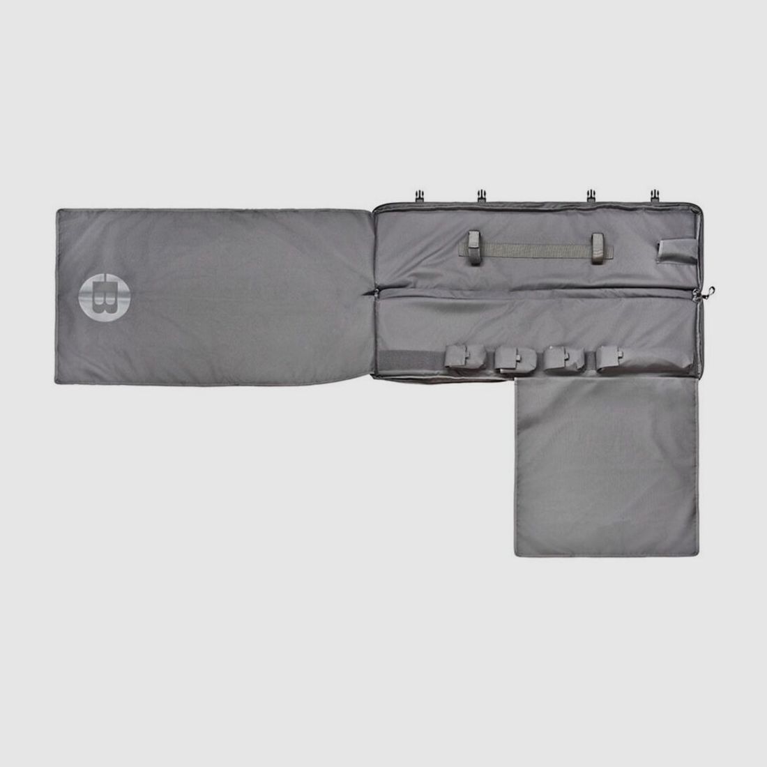 Bergara Tactical Custodia-Mat da Tiro Grigio